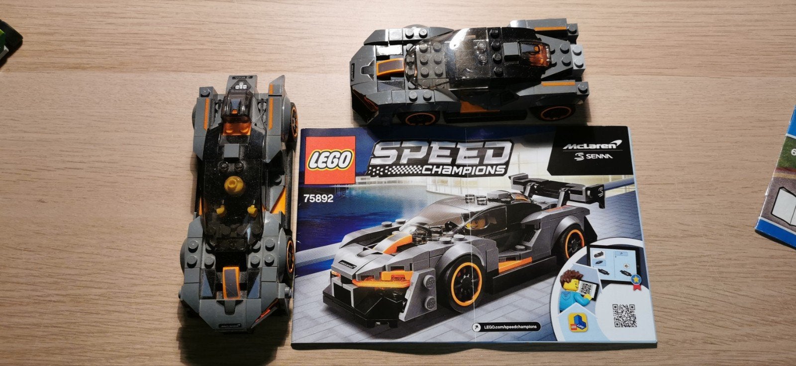 5e Lego Speed Champions 75892 McLaren Senna (2 auto's), Gebruikt, Lego, Inclusief minifiguren, Complete set