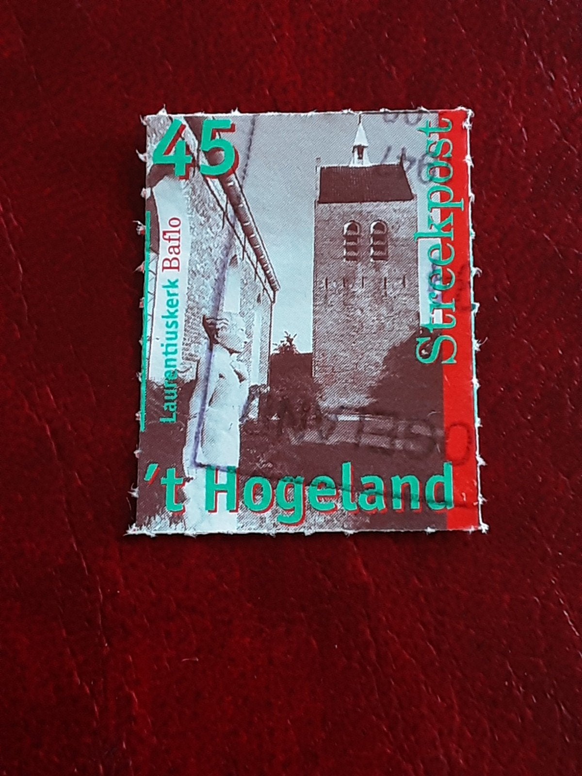 Streekpost Hogeland.  Laurantiuskerk Baflo ( gest), Ophalen of Verzenden