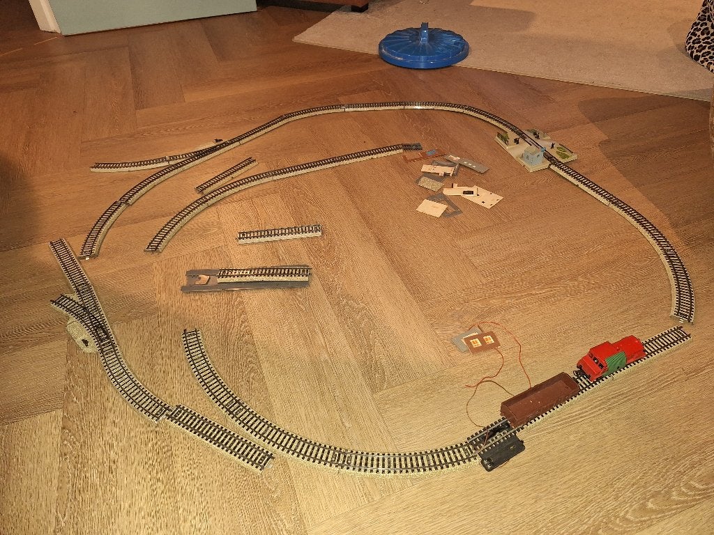 Klassieke modeltreinset Märklin-materiaal., Gelijkstroom, Ophalen of Verzenden, Analoog, Märklin
