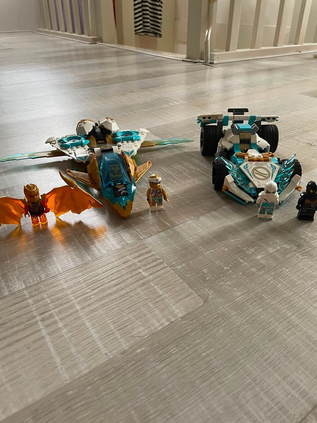 LEGO Ninjago sets 71791 + 71770, Lego, Ophalen of Verzenden, Zo goed als nieuw, Inclusief minifiguren