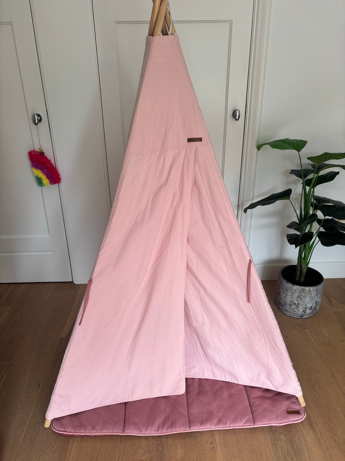 Little Dutch tipi tent roze met vloerkleed, Ophalen of Verzenden, Gebruikt