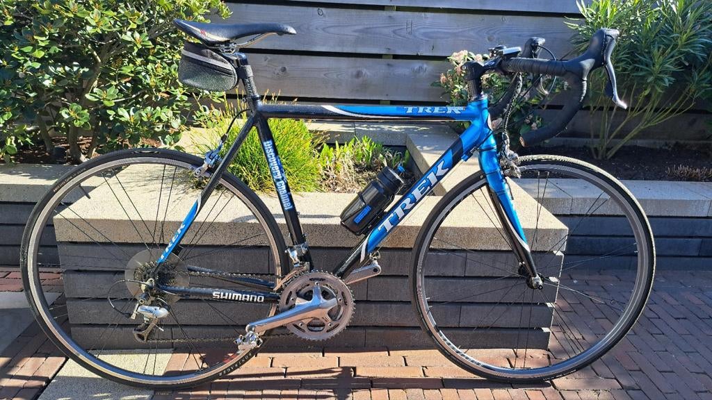 Keurige Trek pilot 1.2 racefiets discovery channel, 28 inch, Gebruikt, Aluminium, Meer dan 20 versnellingen