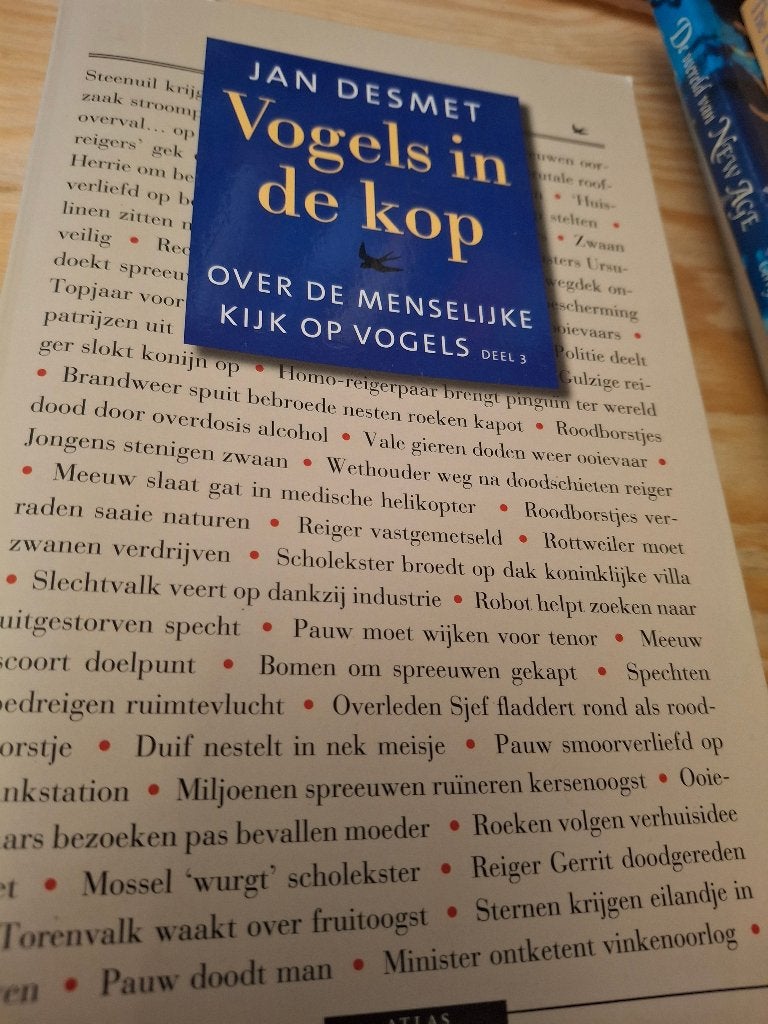 Vogels in de kop'  deel 3., Gelezen, Verzenden, Jan Desmet,, Vogels