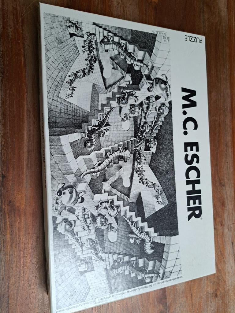 Puzzel M.C. Escher, Ophalen of Verzenden, Zo goed als nieuw