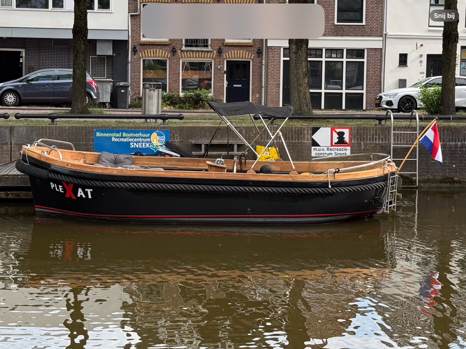 Prachtige, volledig gerenoveerde reddingssloep met teak, Ophalen of Verzenden, Zo goed als nieuw