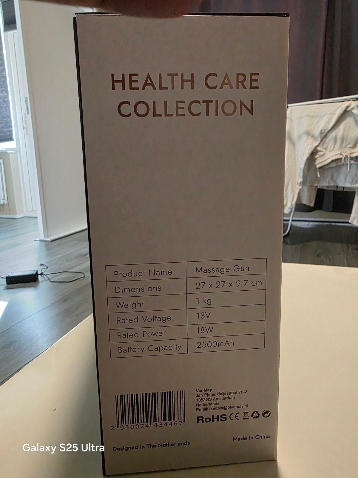 BM Massage Gun met 90 verstelbare arm, Ophalen of Verzenden, Nieuw, Apparaat