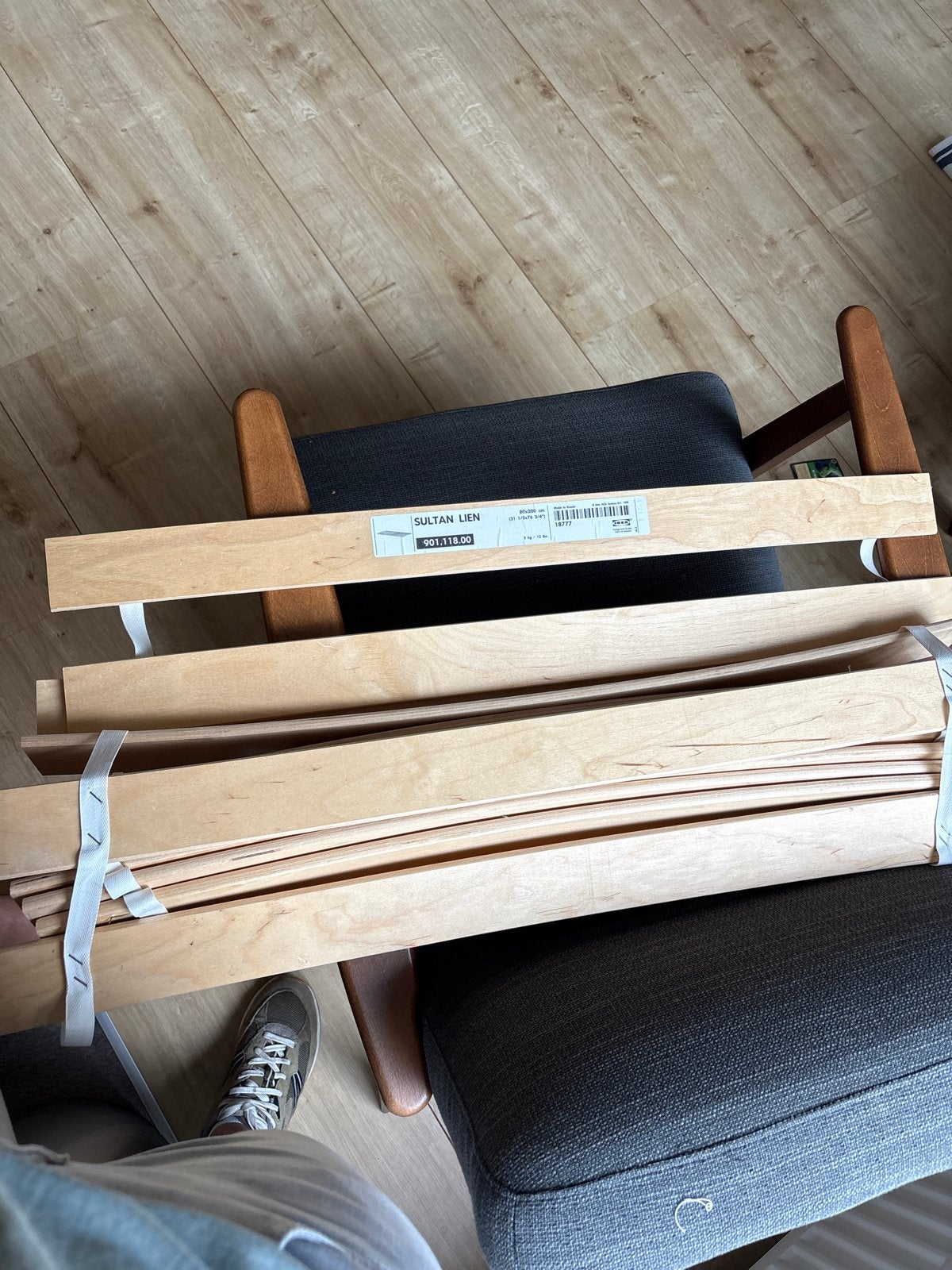IKEA SULTAN LIEN lattenbodem 80x200 cm, Ophalen, Eenpersoons, Nieuw, 80 cm