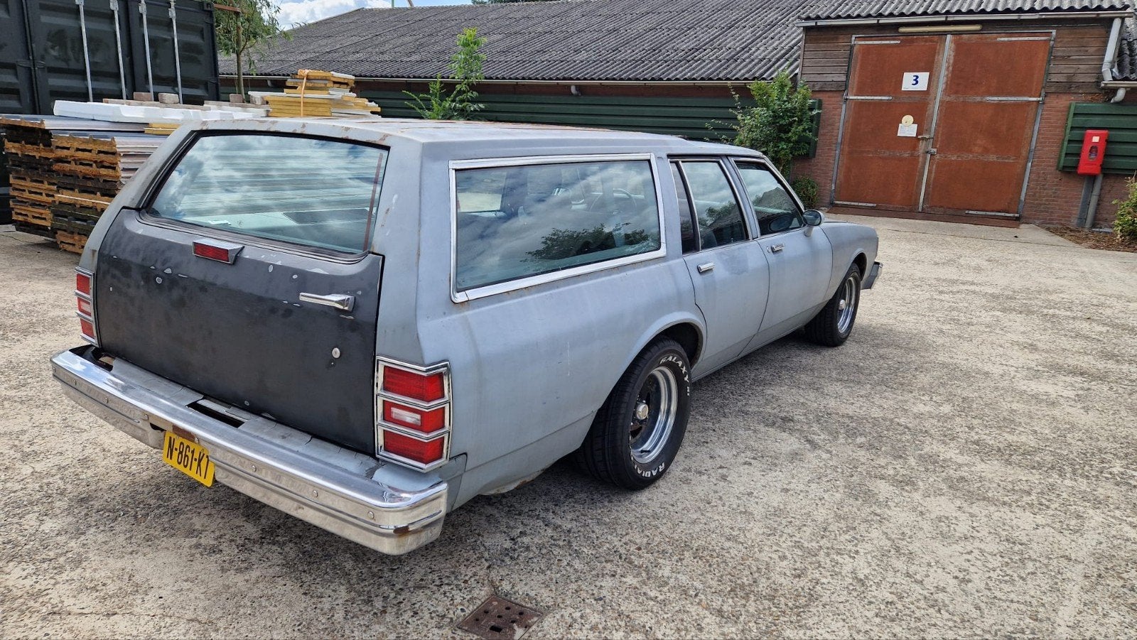 Chevrolet Caprice 1986, Automaat, 8 cilinders, Stationwagon, Grijs