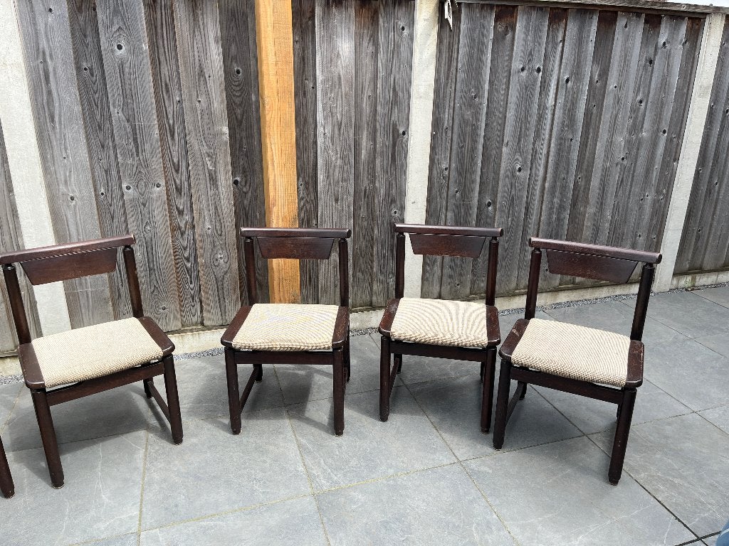 Eetkamerstoelen 6 stuks, Huis en Inrichting, Stoelen, Ophalen, Gebruikt, Vijf, Zes of meer stoelen, Hout