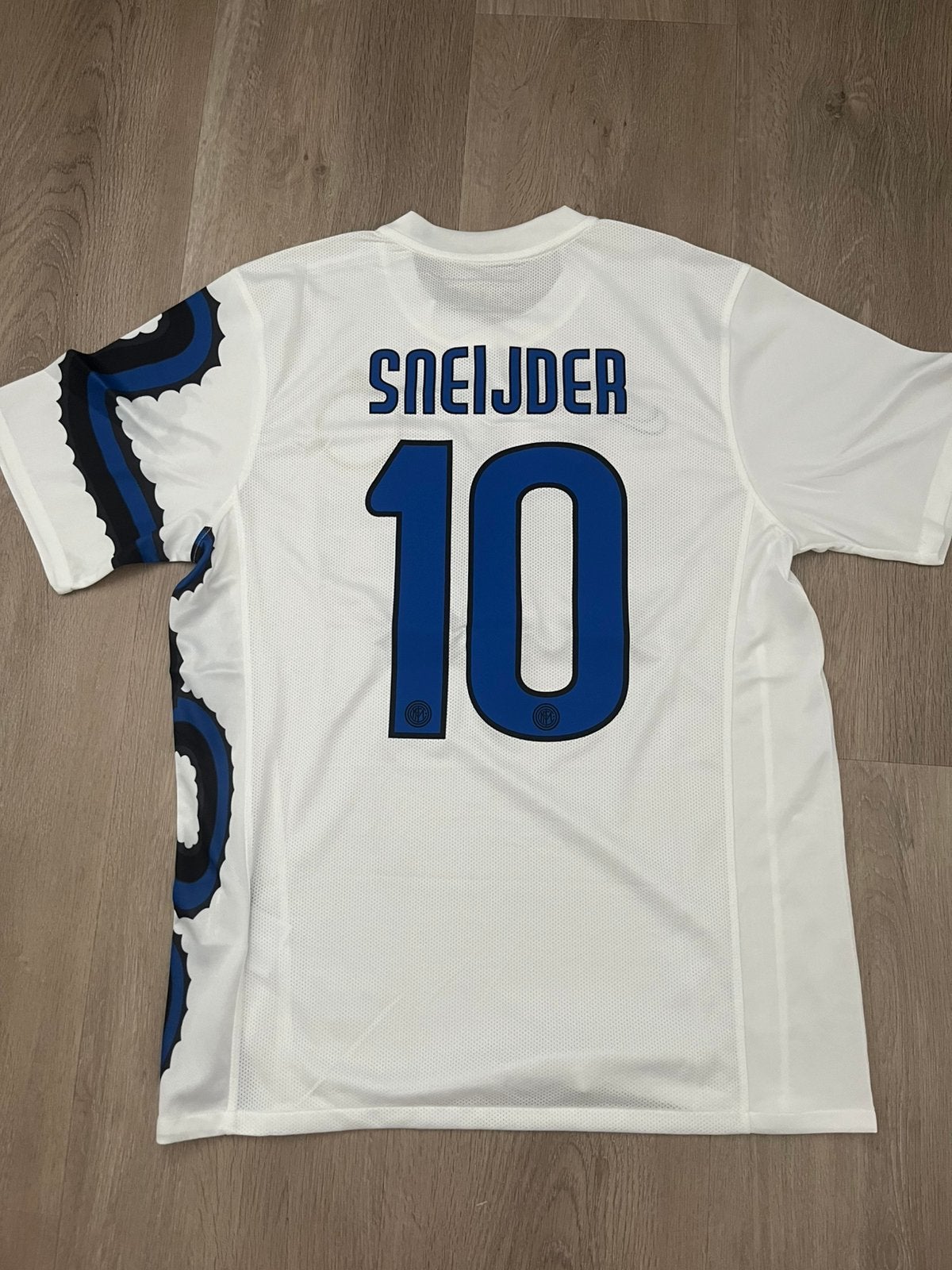 Sneijder Inter Milan retroshirt maat L, Ophalen of Verzenden, Nieuw, Buitenlandse clubs, Shirt