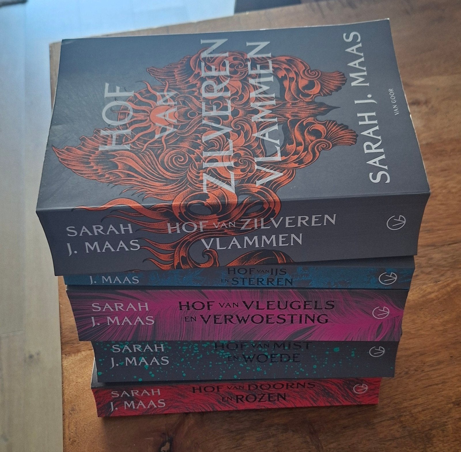 Hof van Doorns en Rozen serie - Sarah J. Maas, Ophalen of Verzenden, Zo goed als nieuw, Sarah J. Maas