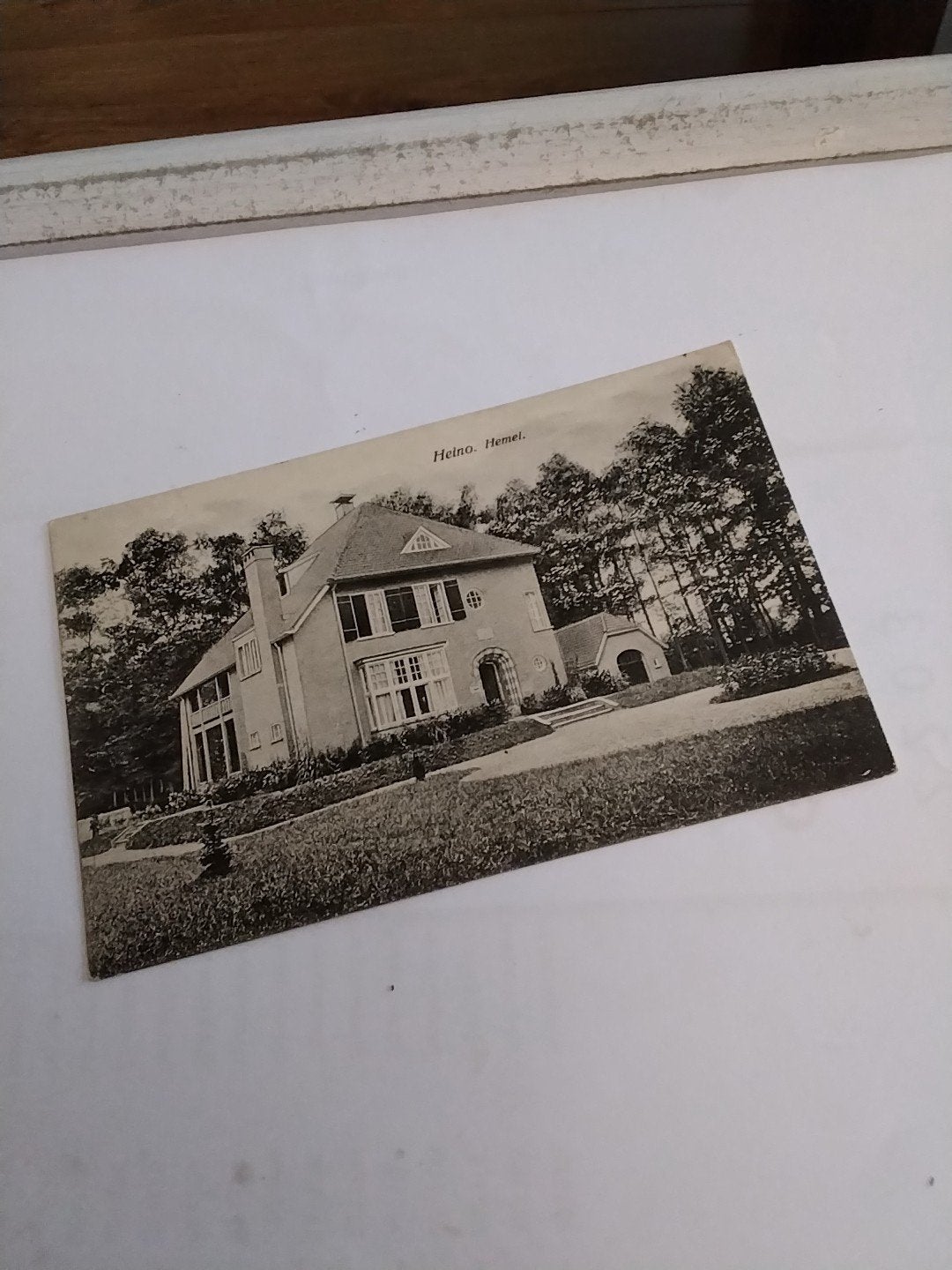 Oude Ansichtkaart Heino, Hemel - Gelopen 1938, Ophalen of Verzenden, 1920 tot 1940, Gelopen, Overijssel