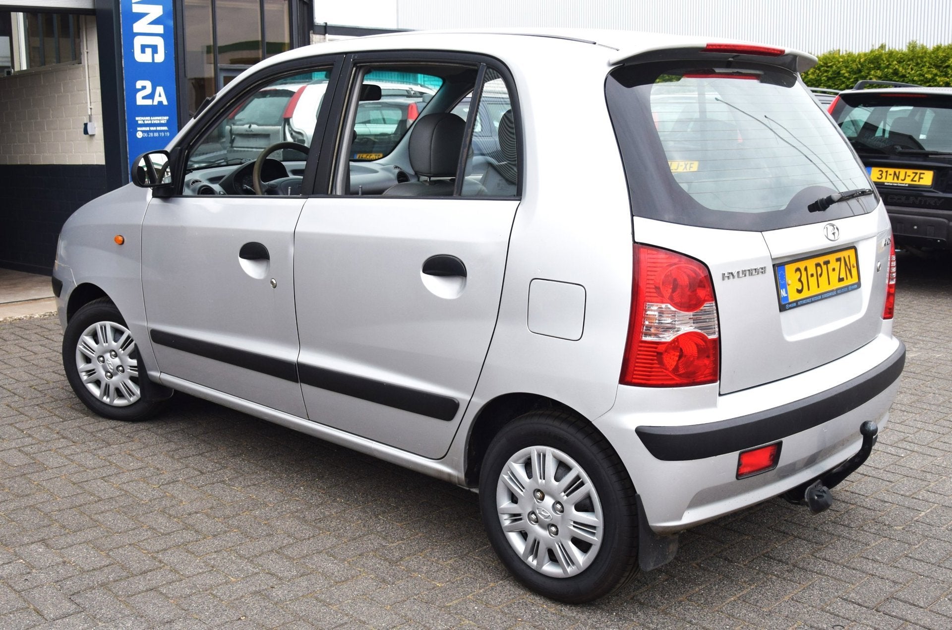 Hyundai Atos 1.1i Active met nieuwe Apk 59 pk, Voorwielaandrijving, Stof, Gebruikt, 31 €/maand