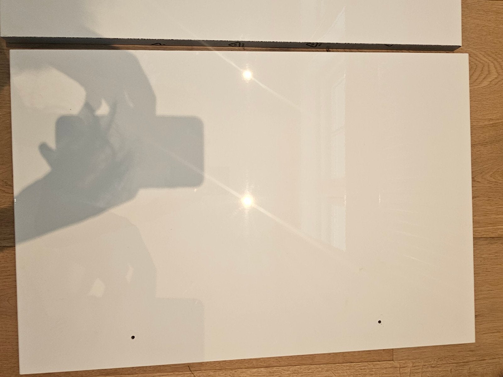 2X IKEA Ringhult hoogglans wit ladefronten 60x40 cm hoog, Huis en Inrichting, Wit, Zo goed als nieuw, Minder dan 100 cm, 50 tot 75 cm