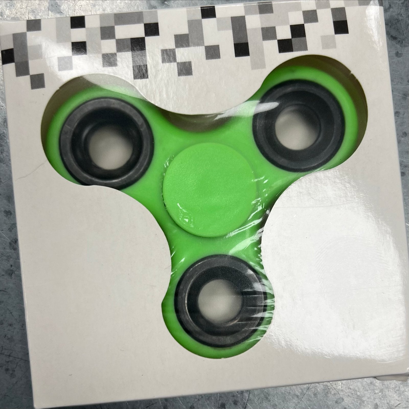 Fidget Spinner - Groen en Geel - Nieuw in verpakking, Ophalen, Nieuw, Jongen of Meisje