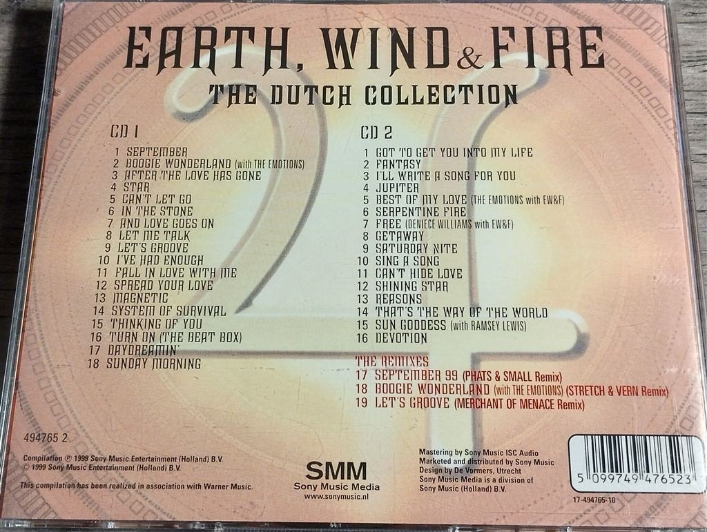 Earth, Wind & Fire - The Dutch Collection [2 CD], Ophalen of Verzenden, Zo goed als nieuw