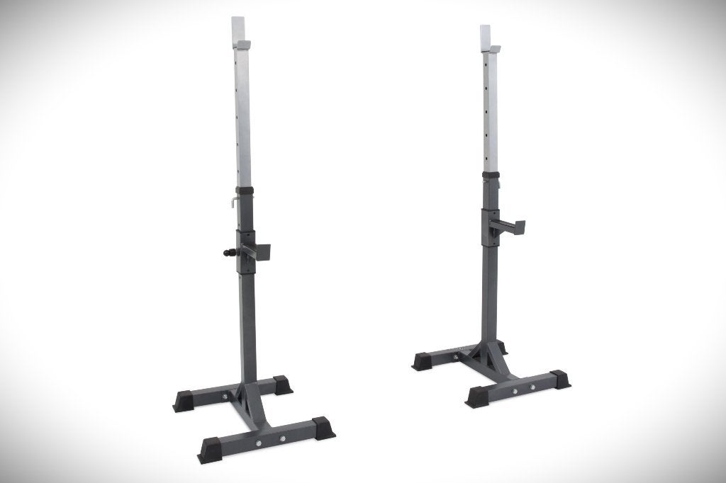 PowerMark 310 Squat Stand - Verstelbare Haltersteunen., Ophalen, Gebruikt, Armen, Oprekstang