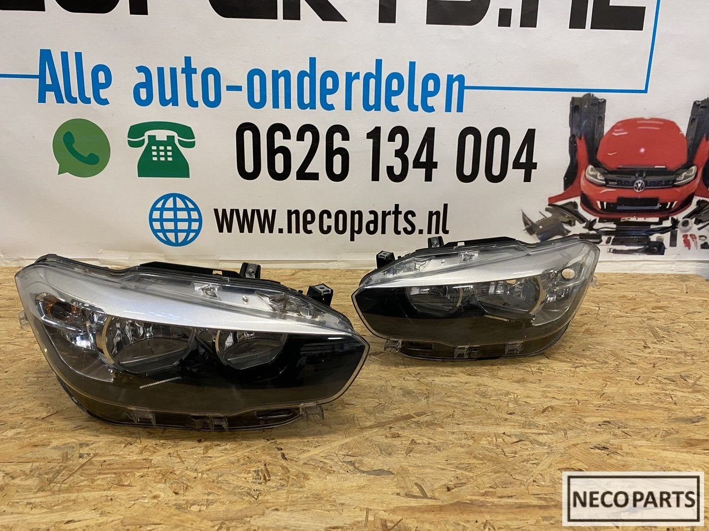 BMW F20 F21 LCI FACELIFT H7 LED KOPLAMP KOPLAMPEN, Gebruikt, -, -, Ophalen of Verzenden