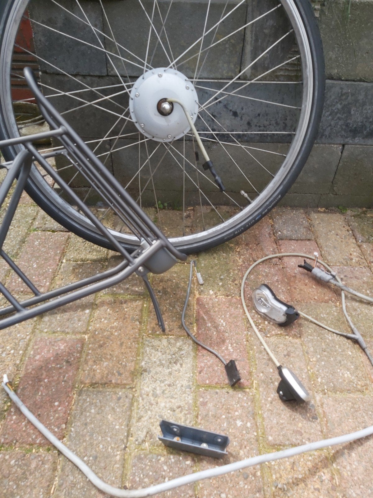 Onderdelen van gazelle innegie elektrische fiets in 1 koop, Fietsen en Brommers, Fietsonderdelen, Gebruikt, Motor, Gazelle, Ophalen