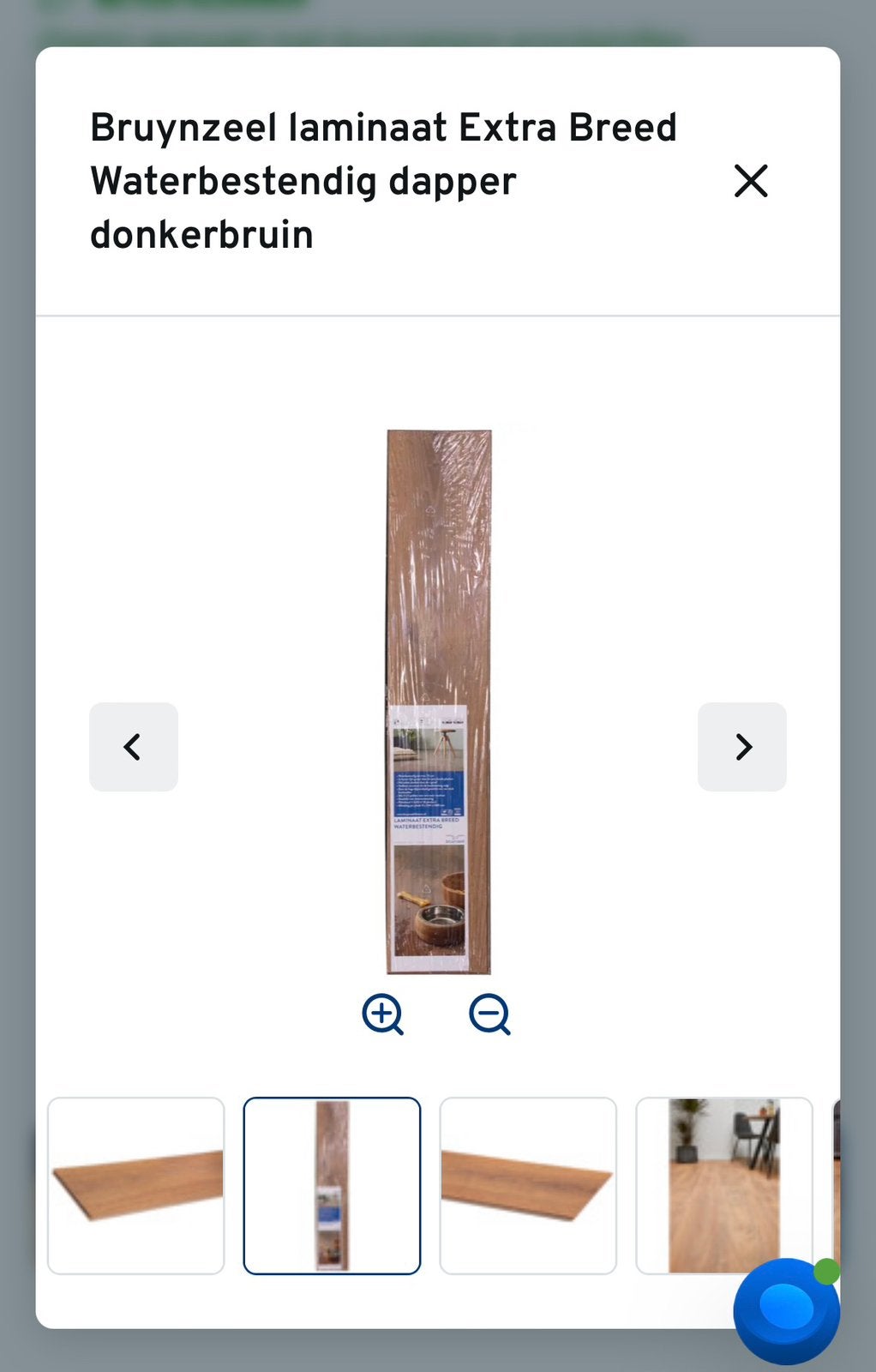 Nog 4 planken over (Bruynzeel laminaat). Gratis, Ophalen, 50 tot 150 cm, Zo goed als nieuw, Minder dan 5 m²
