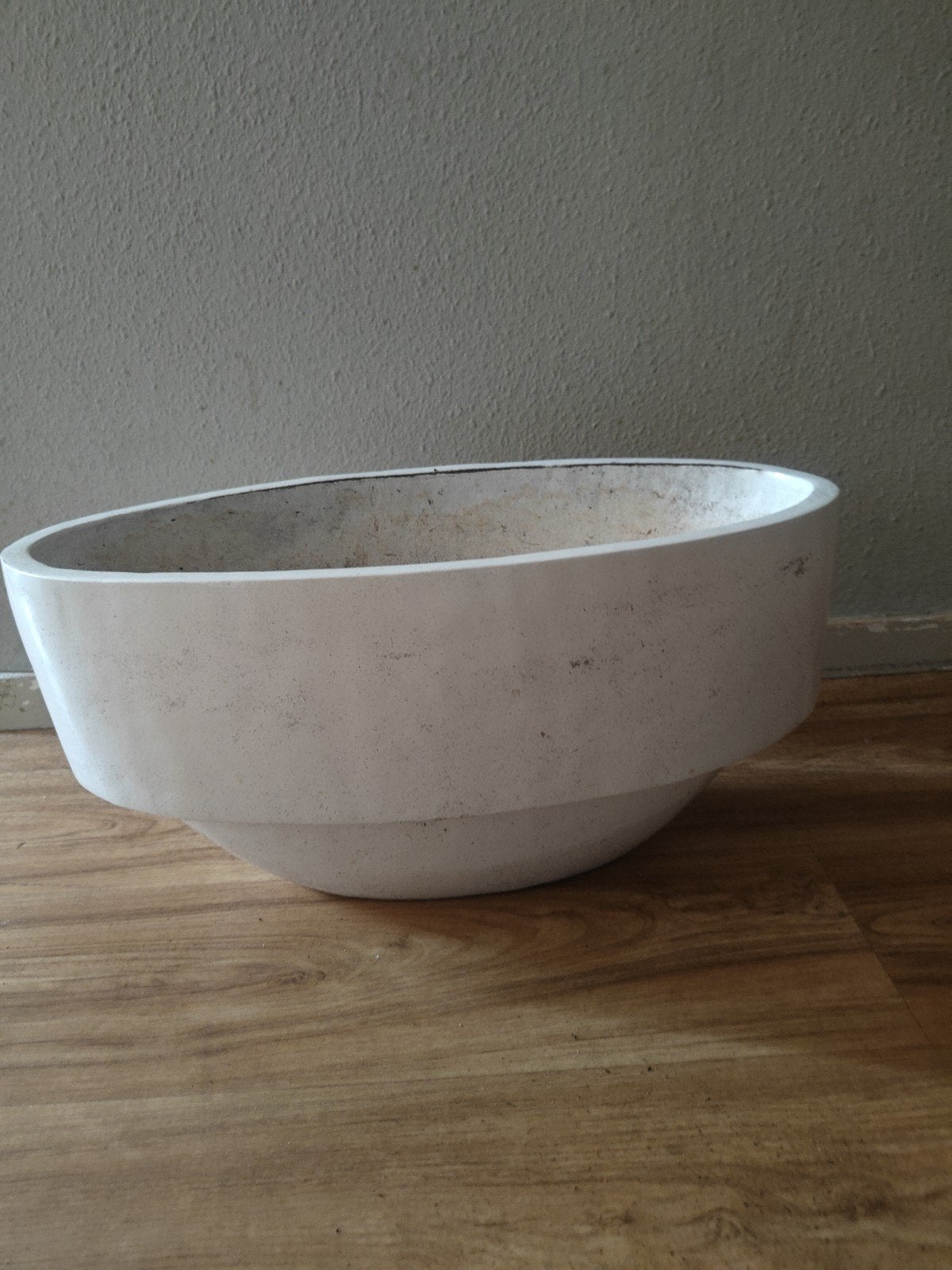 Grote ovale bloempot hoogte 25cm/breedte 48cm/doorsnede 22cm, Ophalen, Gebruikt, 40 cm of meer, Minder dan 40 cm