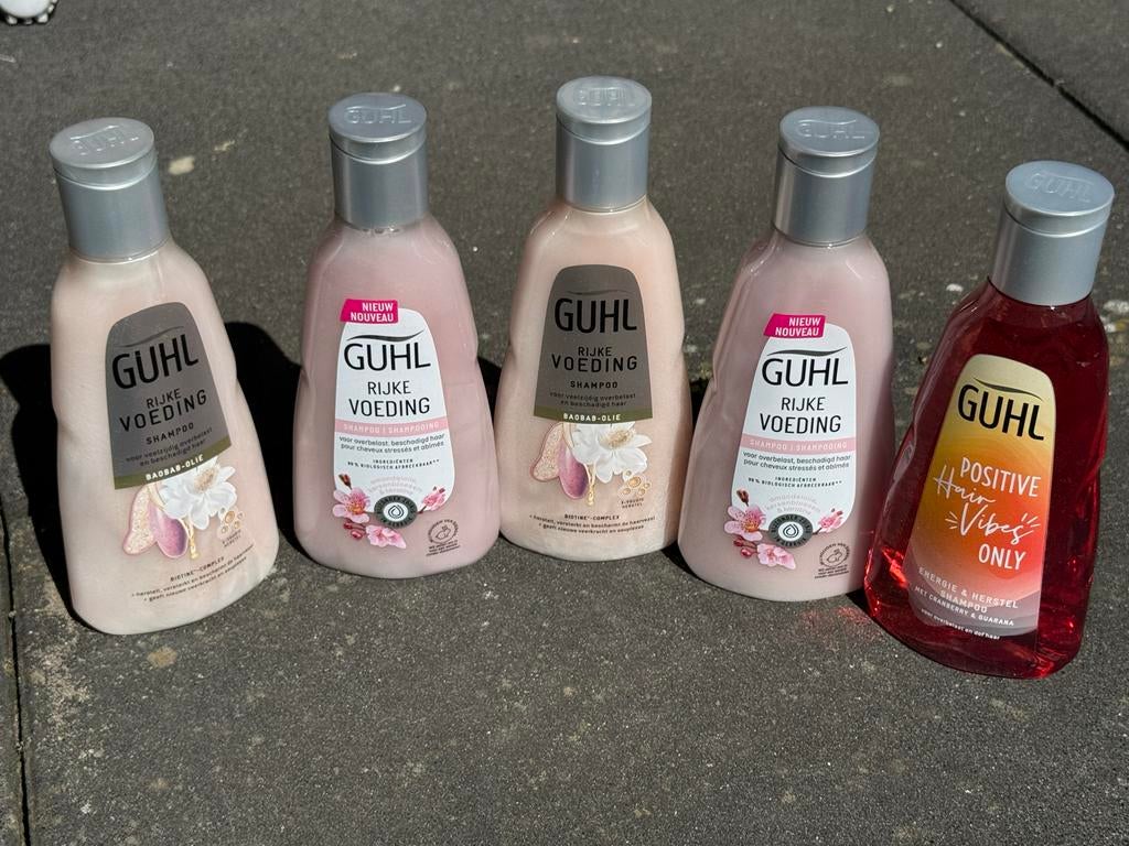 Guhl Rijke Voeding Shampoo & Positive Hair Vibes, Ophalen of Verzenden, Nieuw, Shampoo of Conditioner
