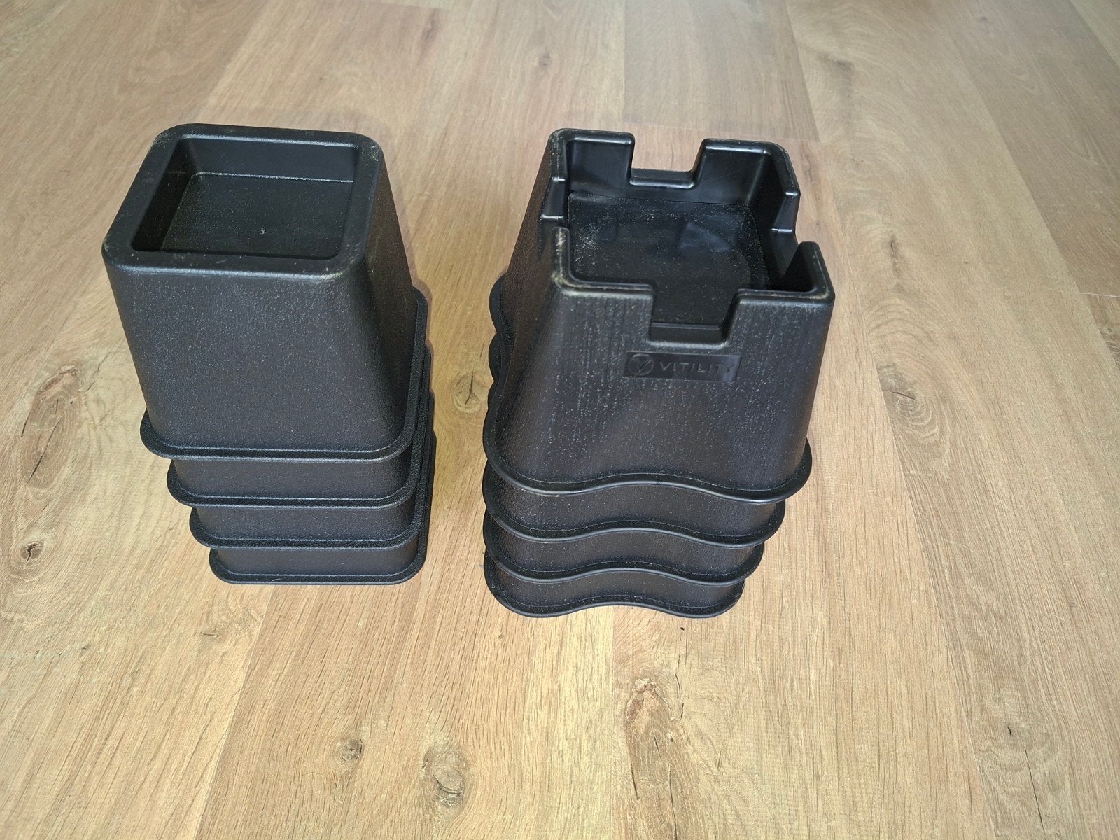 Bed/stoel/tafel verhogers/ klossen, Ophalen of Verzenden, Zo goed als nieuw