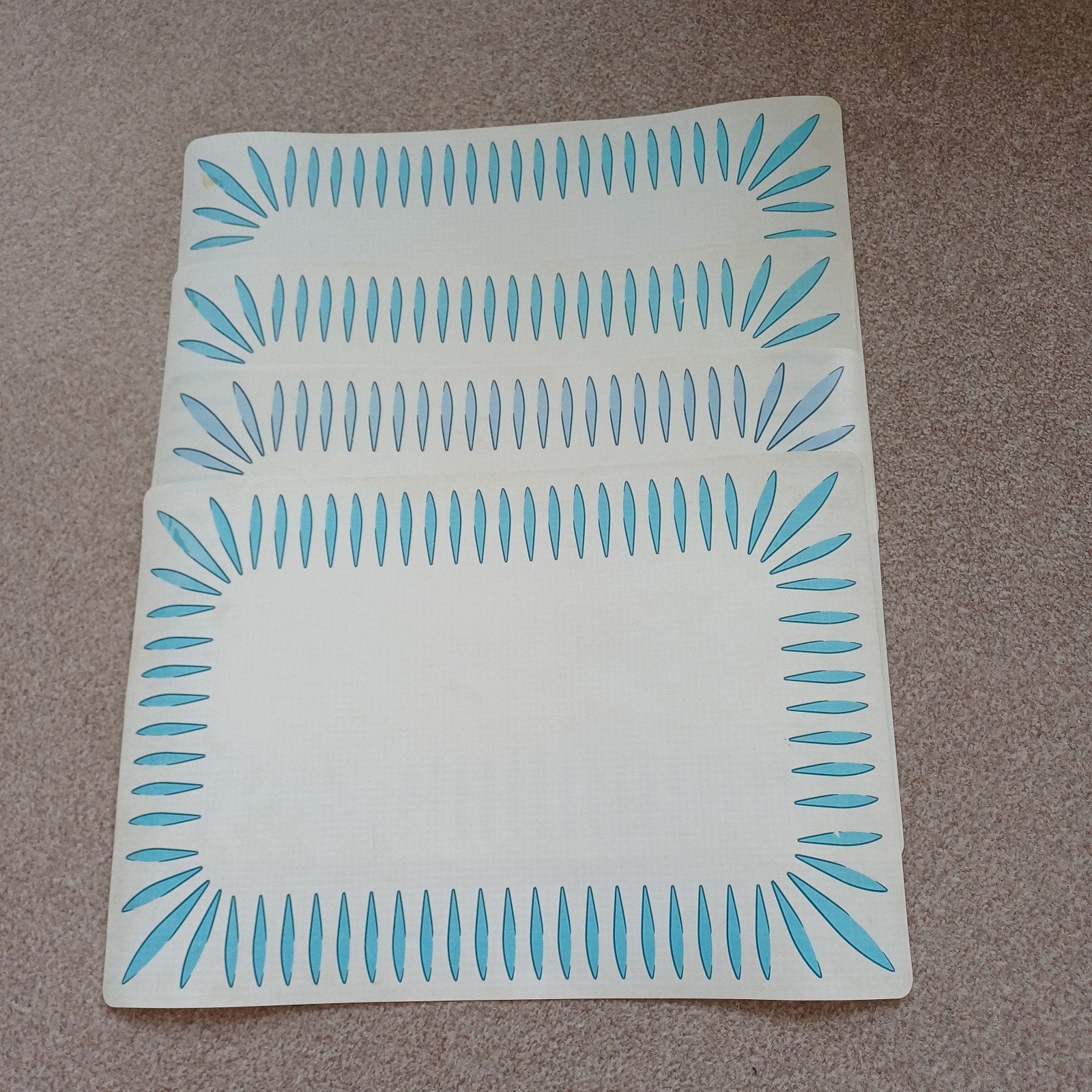 4 Mepal lavendel placemats, Caravans en Kamperen, Ophalen of Verzenden