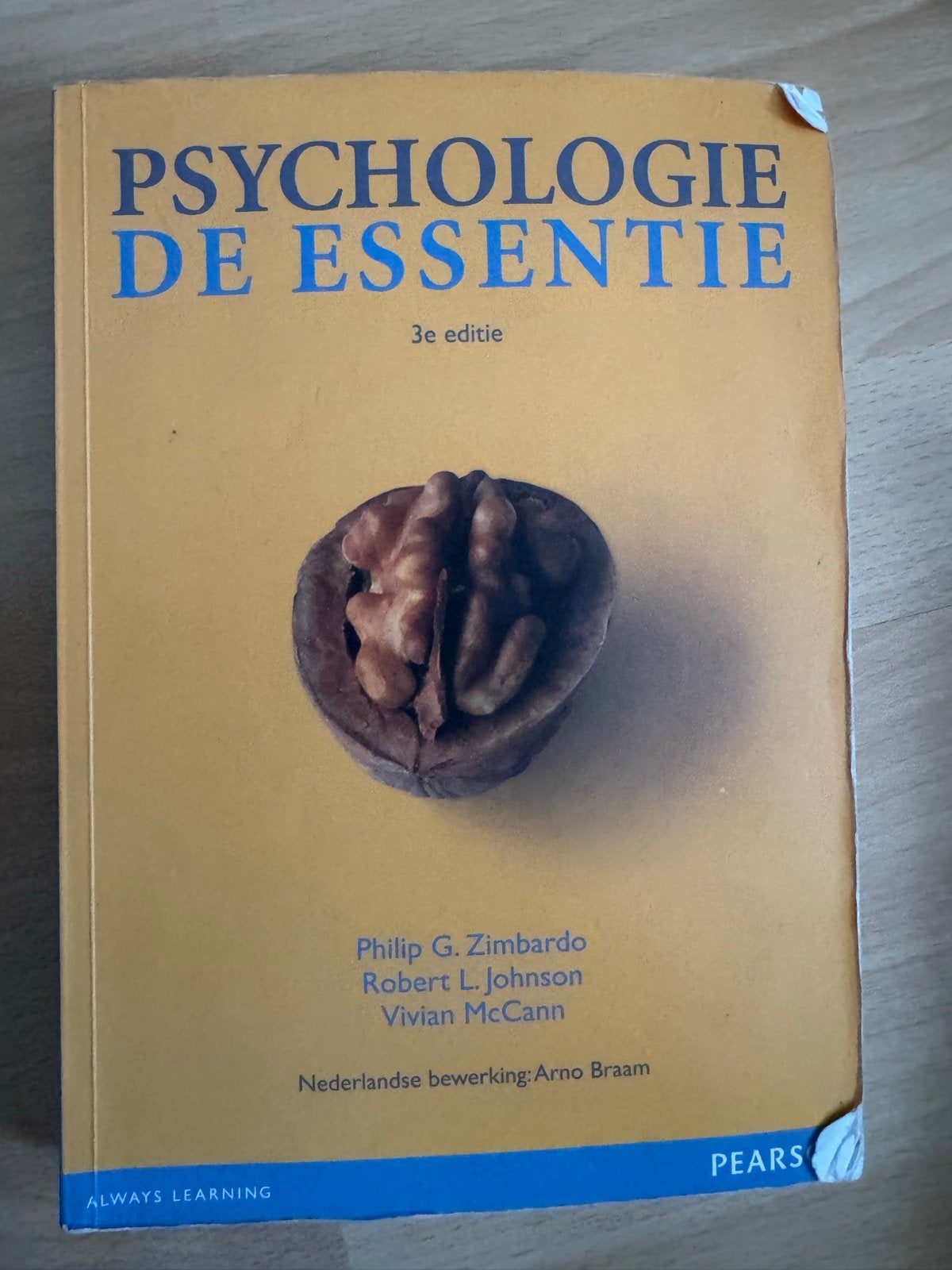 Psychologie De Essentie - 3e editie, Ophalen of Verzenden, Gamma, Gelezen, HBO