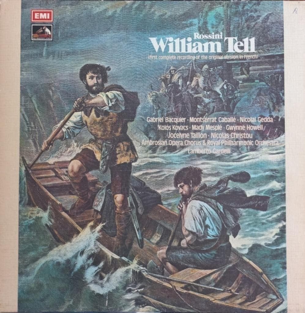 Rossini Lamberto Gardelli – William Tell 5LP BOX, Kamermuziek, Ophalen of Verzenden, Zo goed als nieuw, 12 inch