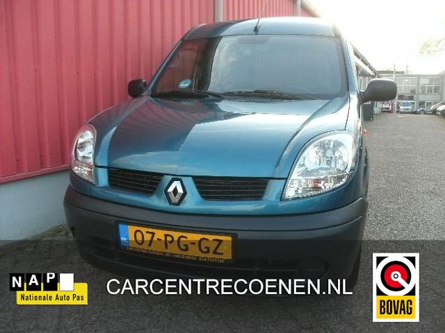 Renault Kangoo 1.6-16V Privilège Automaat / Airco, Stof, Gebruikt, Zwart, 1095 kg