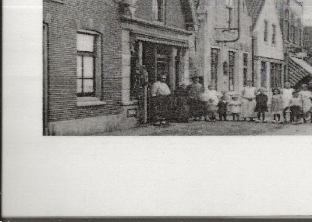 Bleiswijk Dorpstraat met Postkantoor Foto 29-20 cm, Verzamelen, Ophalen of Verzenden, Voor 1920, Ongelopen, Zuid-Holland