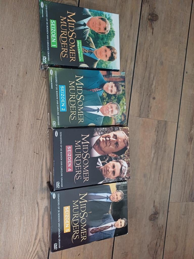 Midsomer Murders DVD Boxset Seizoenen 1, 2, 4, 5, Ophalen of Verzenden, Zo goed als nieuw