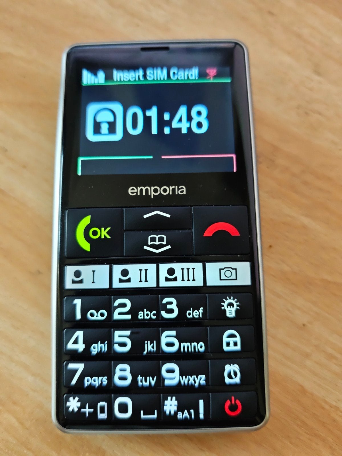 Emporia PURE LTE Senioren Telefoon -Eenvoudig en Betrouwbaar, Ophalen of Verzenden, Klassiek of Candybar, Zonder simlock, Zonder abonnement