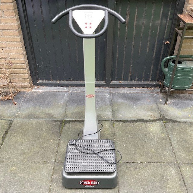 Power Maxx Vibratie Trilplaat - gebruikt, Ophalen, Gebruikt, Trilplaat, Benen