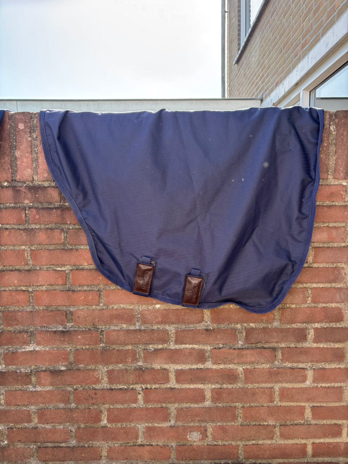 0gr regendeken van Kentucky maat 213 incl hals, Dieren en Toebehoren, Gebruikt, 0 g, Afneembare hals, Extra Full (XL)