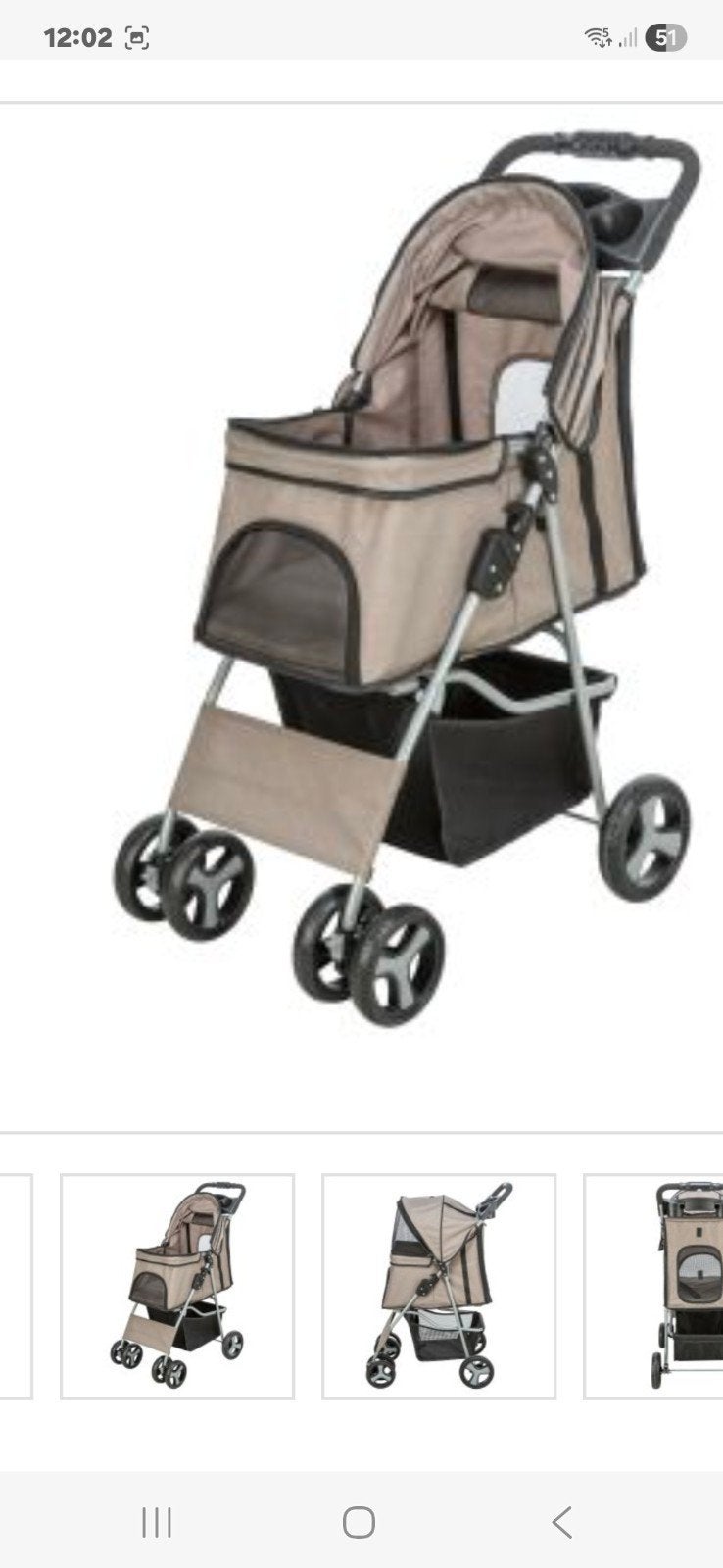 ongebruike honden buggy te koop, Dieren en Toebehoren, Ophalen, Nieuw