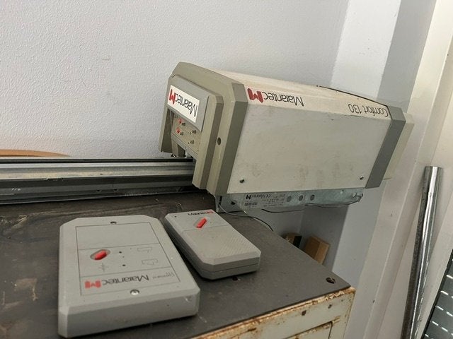 Garage deuropener, Ophalen, Gebruikt