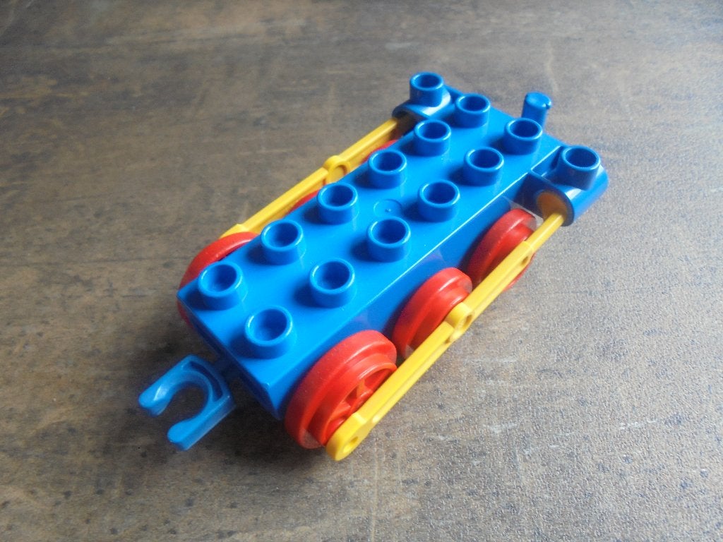 Lego Duplo Train Steam Engine with Drive Rod (zie foto's), Ophalen of Verzenden, Gebruikt, Losse stenen, Duplo