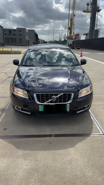 Volvo V70 2.4 D 120KW AUT 2009 Blauw, Auto's, Volvo, 1800 kg, Zwart, Blauw, 163 pk