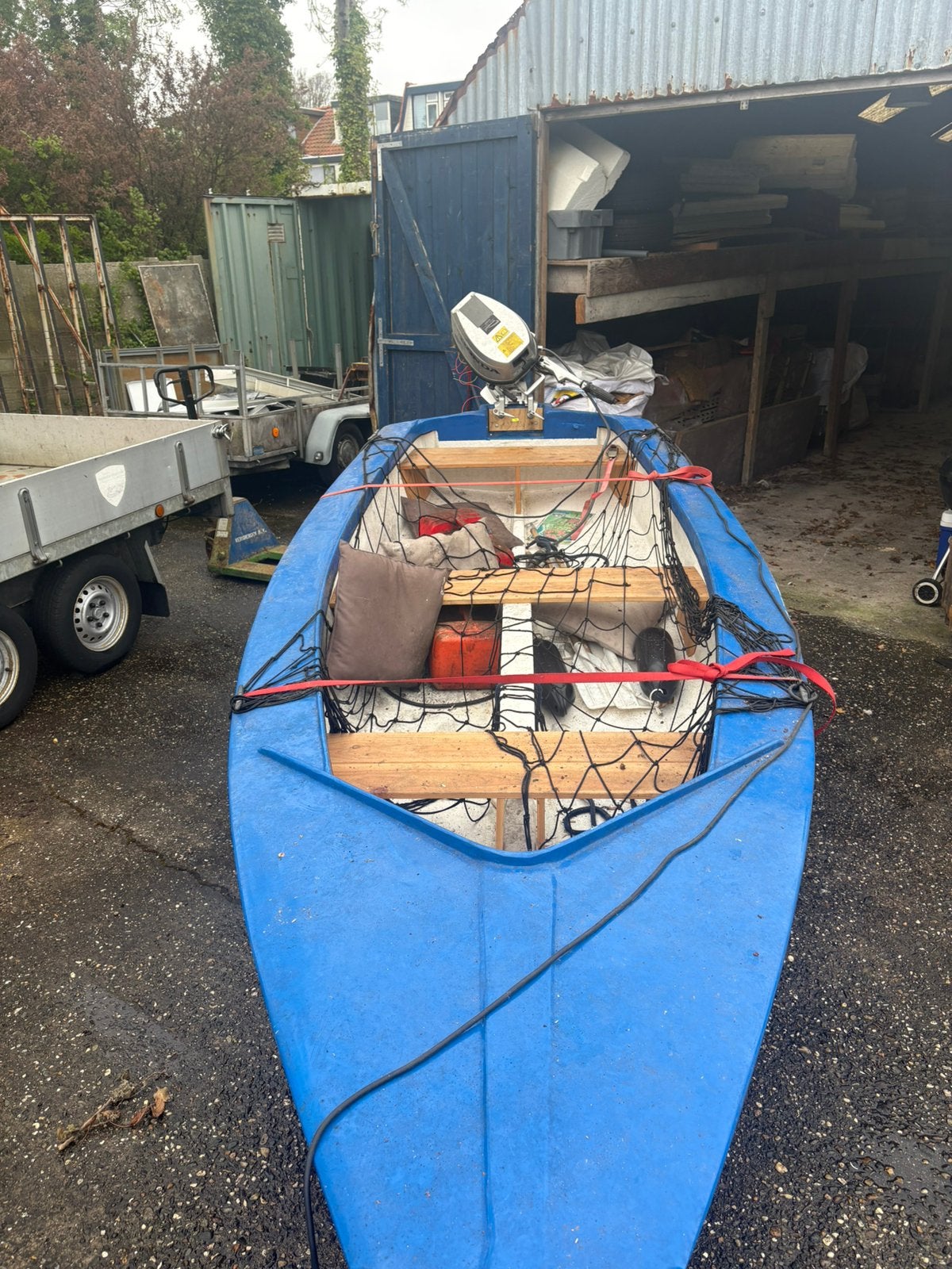 Motorboot, Watersport en Boten, Ophalen, Gebruikt