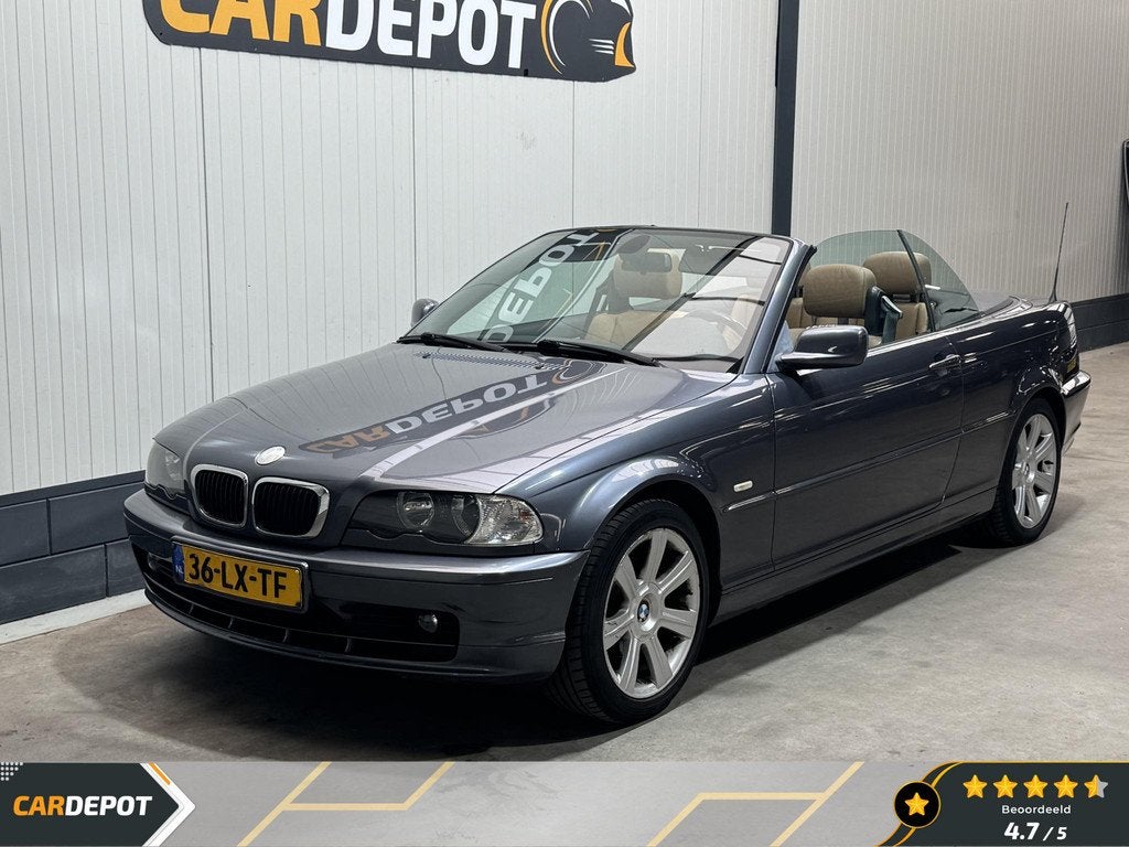 BMW 3-serie Cabrio 318Ci Executive, Auto's, BMW, Automaat, Achterwielaandrijving, 680 kg, Cabriolet
