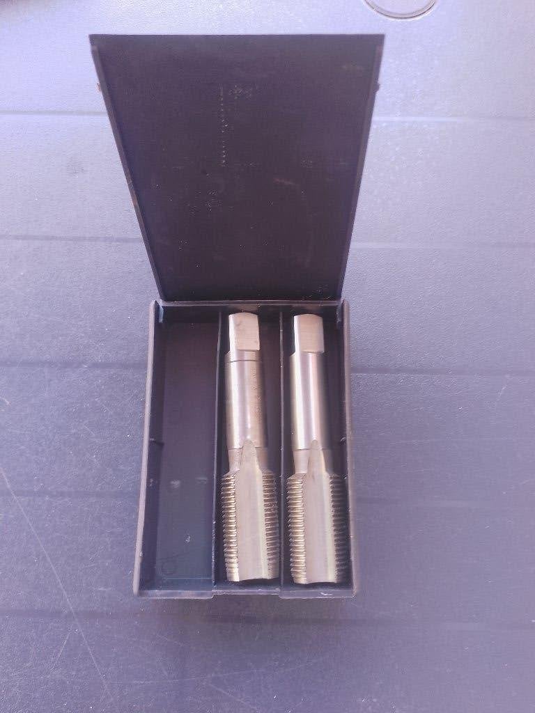 Volkel Draad tap set draadtap 2-delig UNF 1" x14  HSSG, Auto diversen, Autogereedschap, Gebruikt, -, -, Ophalen of Verzenden