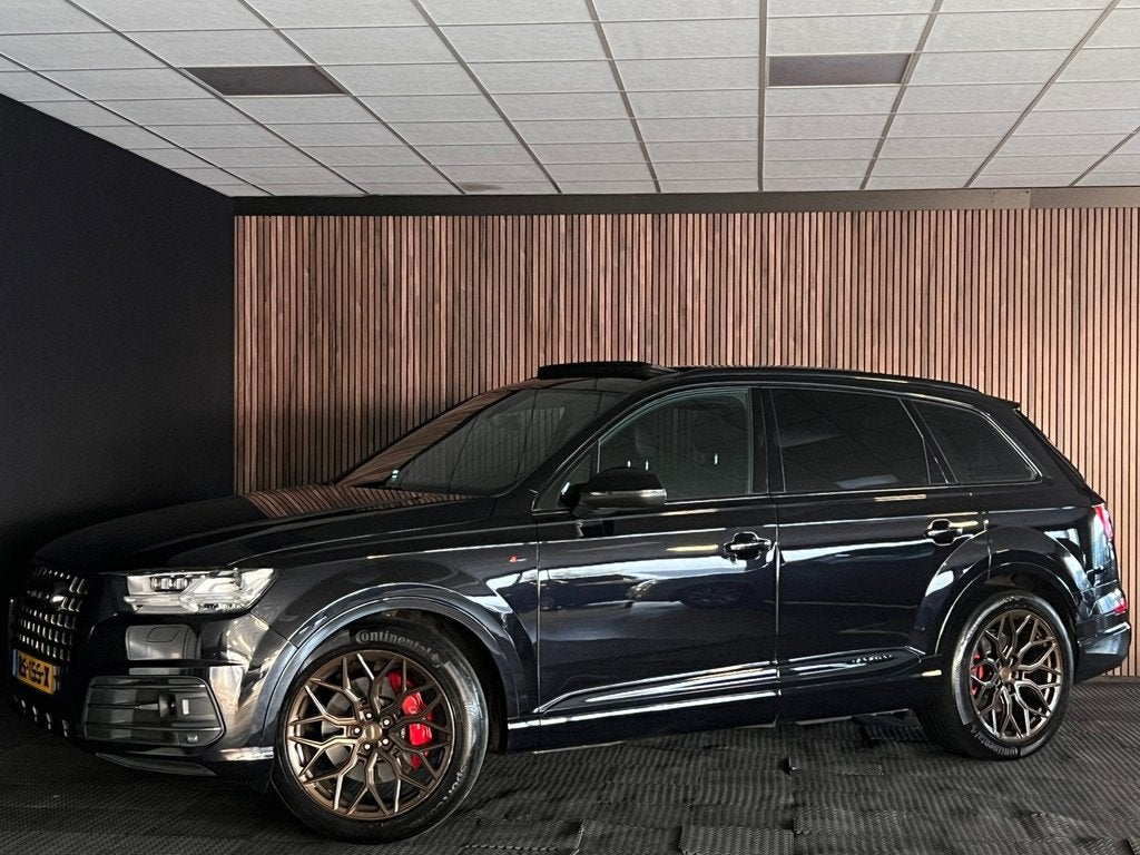 Audi Q7 3.0 TDI quattro Pro Line + 7 PERSOONS/21 INCH VOSSEN, Auto's, Audi, Automaat, Gebruikt, 241 €/maand, 7 stoelen