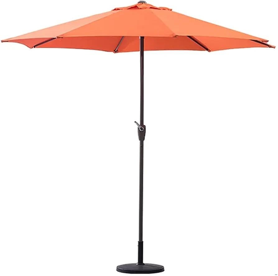 16 Oranje Parasols met Voet - Ideaal voor Terras/Evenement, Ophalen, 2 tot 3 meter, Stokparasol, Verstelbaar