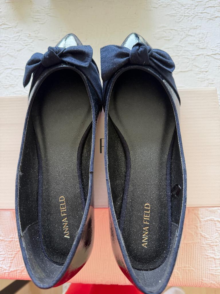 Ballerina's donker blauw mt 43, Anna Field, Blauw, Nieuw, Ballerina's