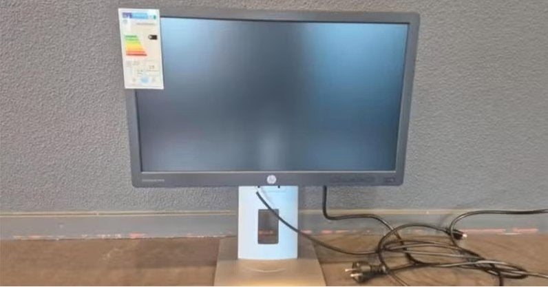 HP beeldscherm 20 inch (nooit gebruikt), Computers en Software, Monitoren, Nieuw, 60 Hz of minder, Overige typen, Overige resoluties