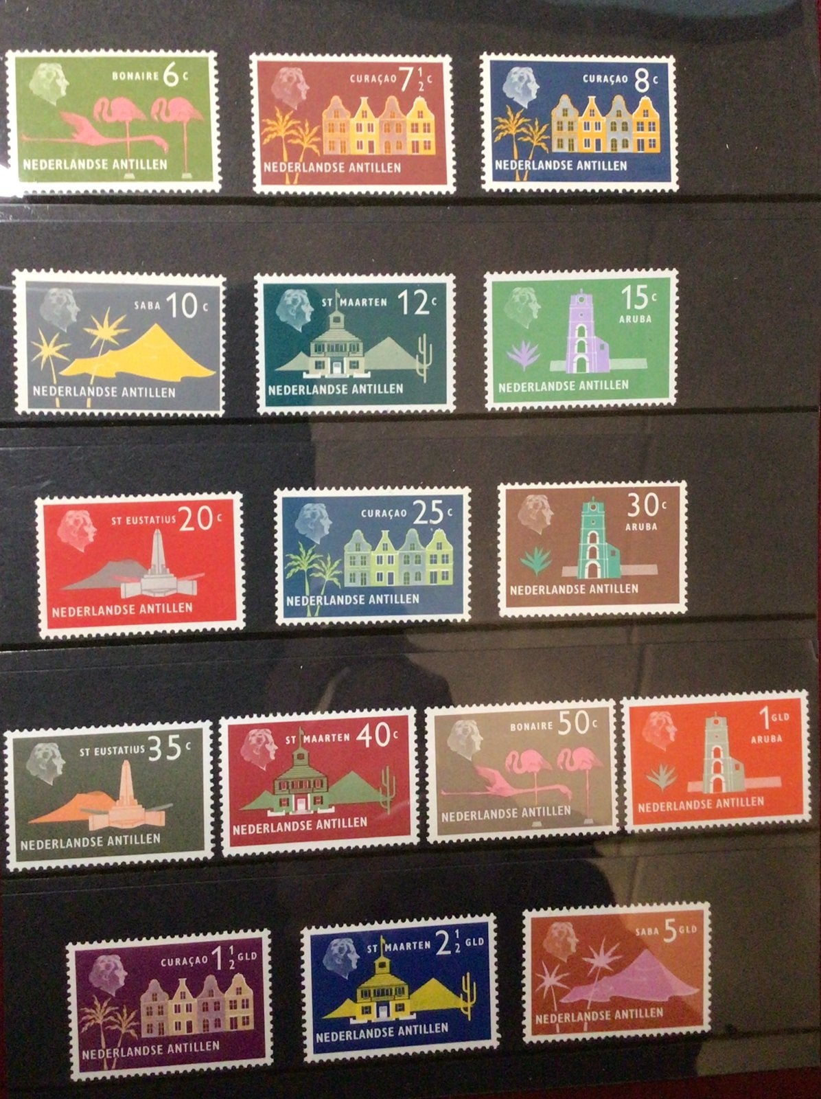1958, NVPHnrs 275 t/m 290 postfris, Verzenden, Postfris