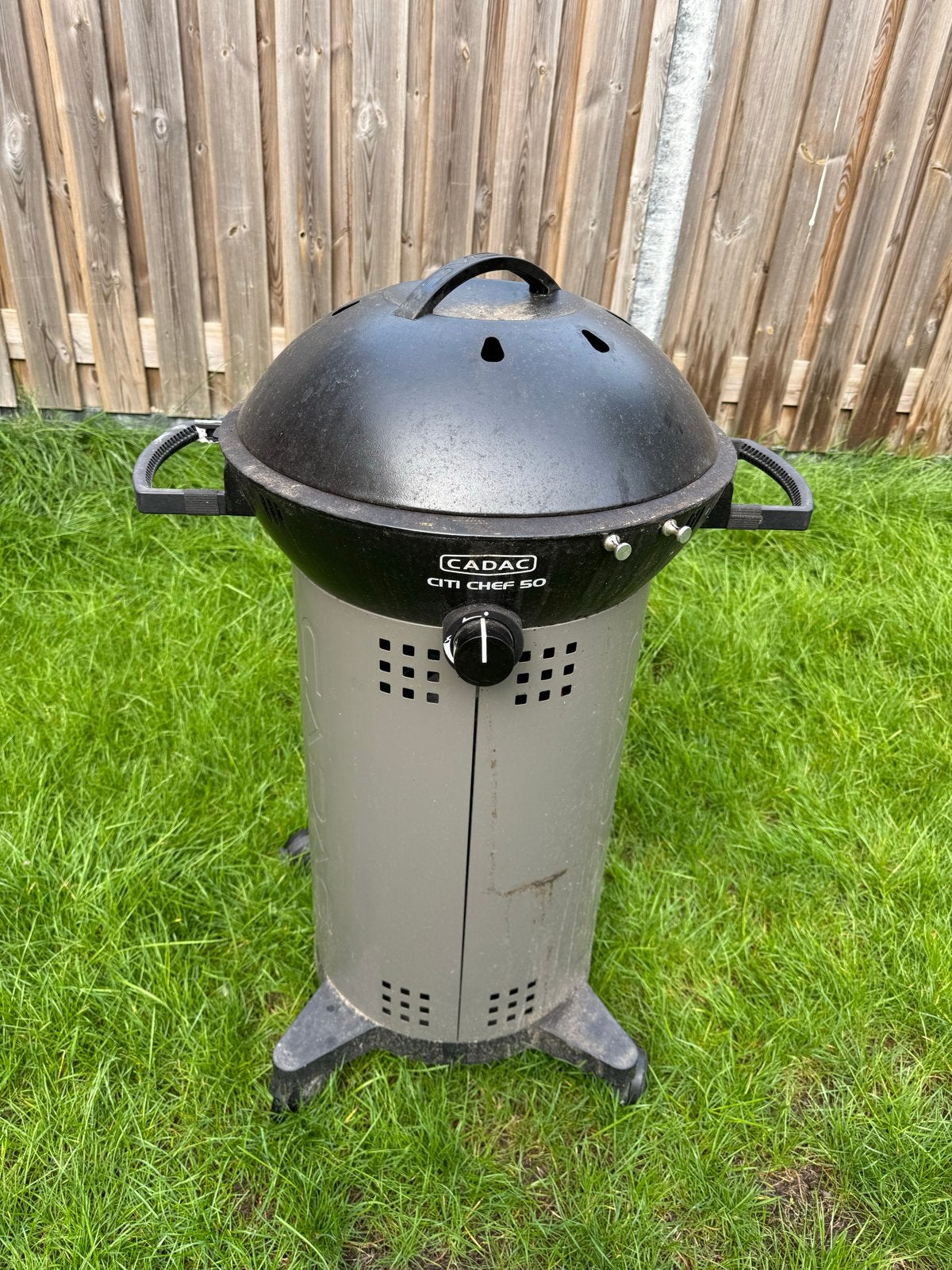 Cadac Citi Chef 50 gasbarbecue met gasfles, Ophalen, Gebruikt