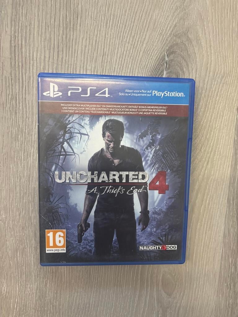 Uncharted 4: A Thief's End (PS4) - Inclusief DLC, Avontuur en Actie, Online, 1 speler, Ophalen of Verzenden